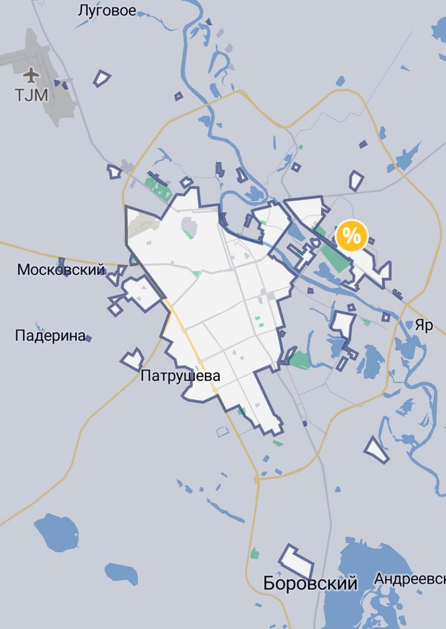 каршеринг зона тюмень