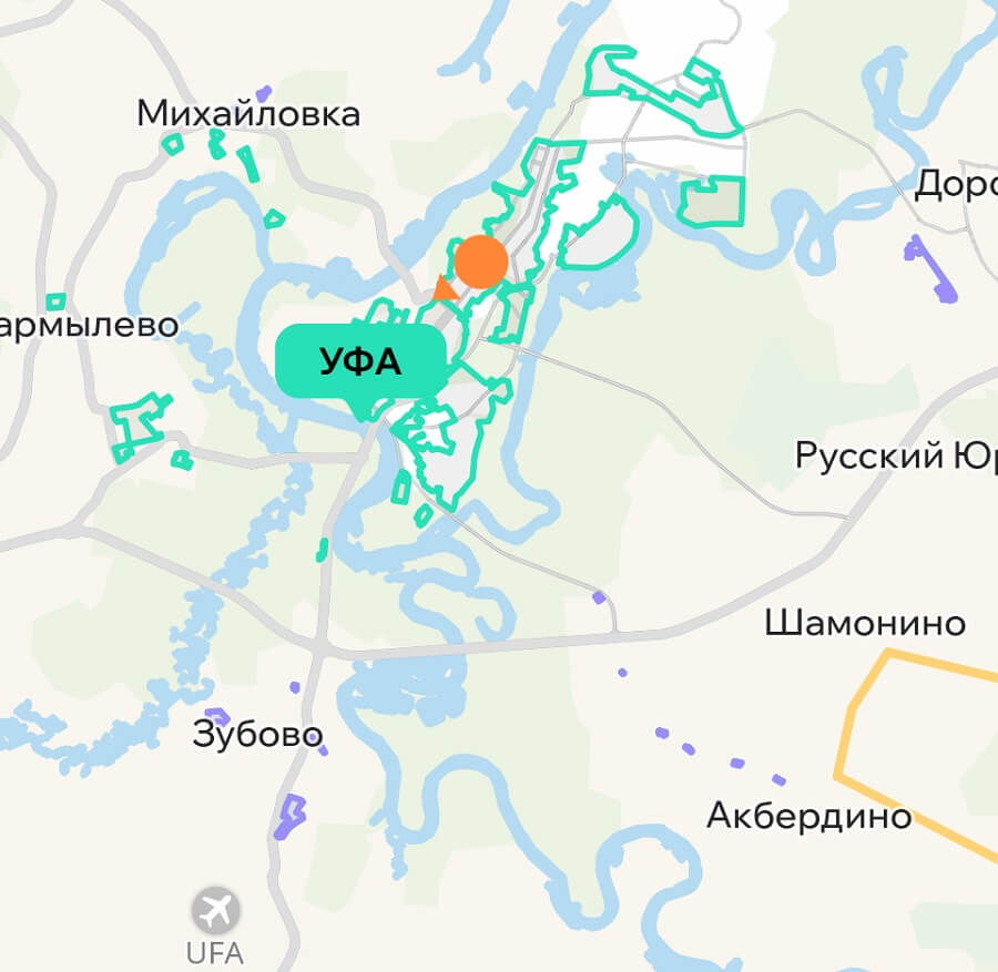 зона каршеринга уфа